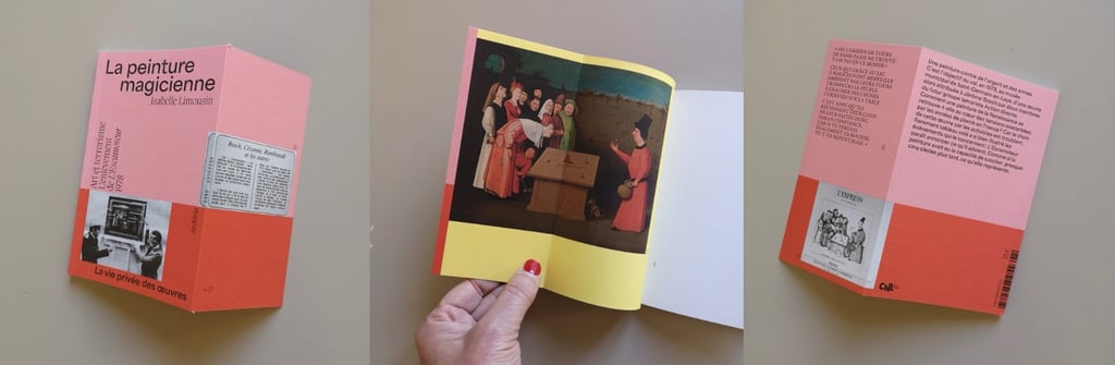 Couverture éclatée de La peinture magicienne d'Isabelle Limousin