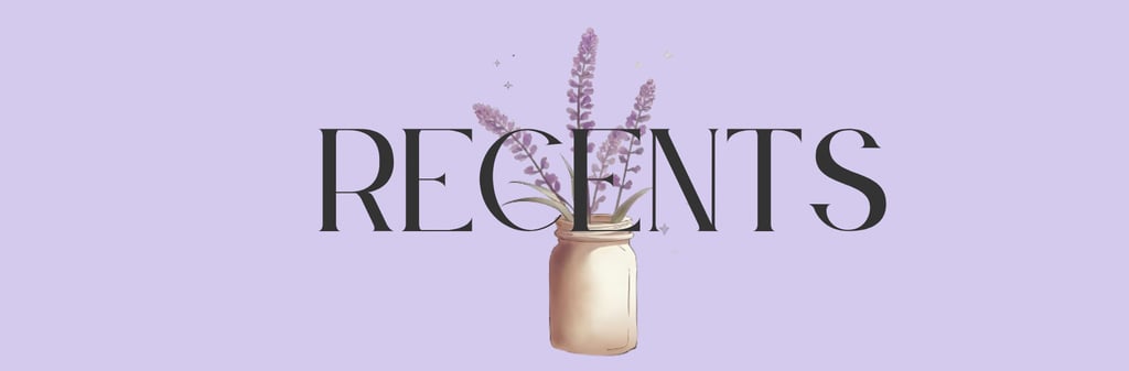 recents section [with a jar]