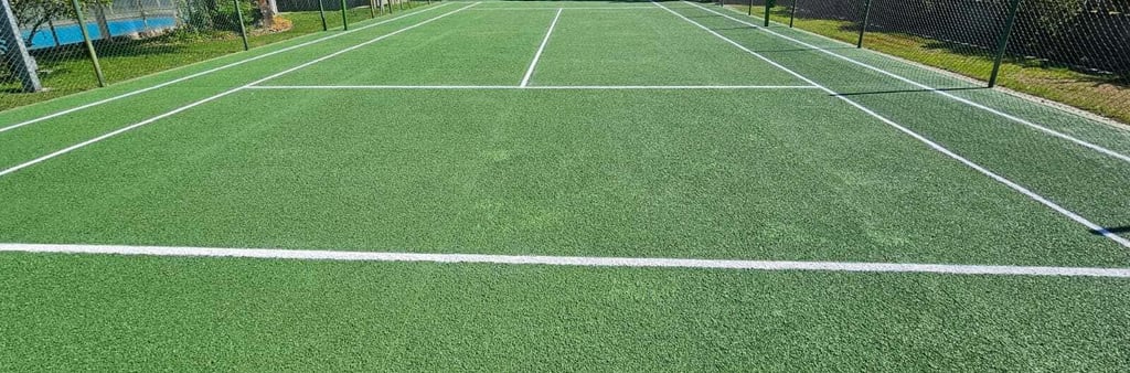 pintor de pistas de tenis