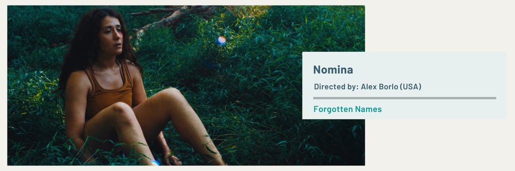 Alex Borlo in Nomina - Luminous Frames Reviews