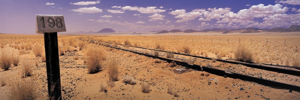 196 desert landscape, limited edition fine art print by Koos van der Lende