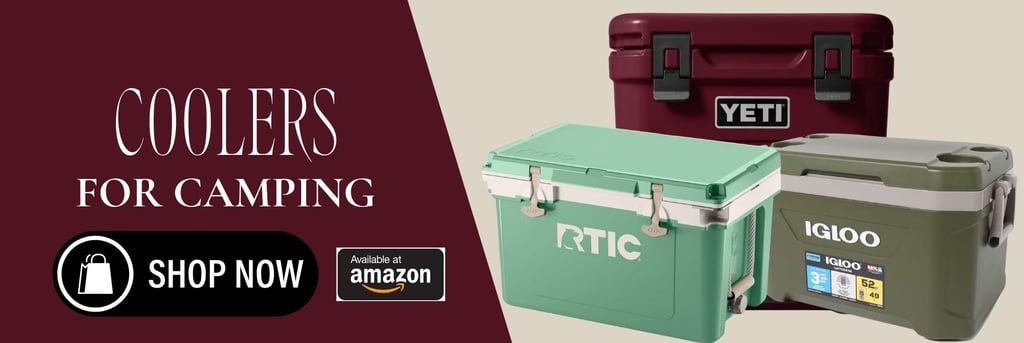 coolers and coolers for camping