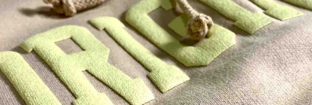 puff printing process