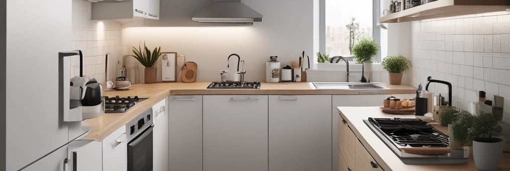 Cozinha com móveis planejado