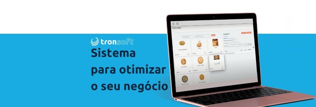 sistema para food, para bares e restaurantes, deliverys e cafés