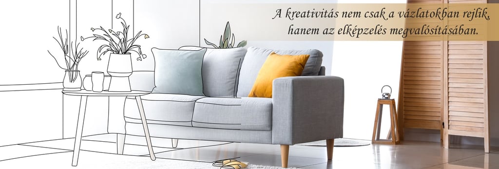 szinterior design lakberendezés