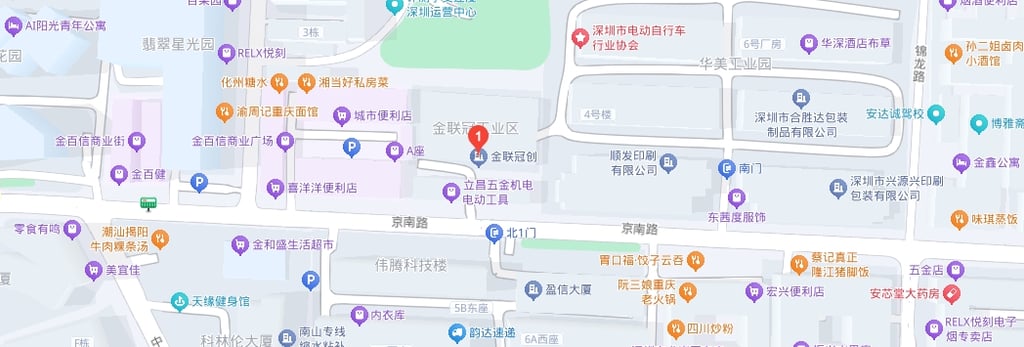 Map of King Fly's location