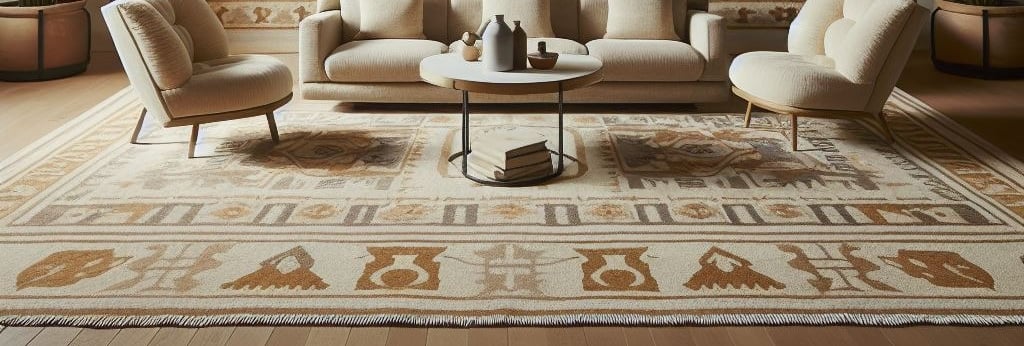 Custom handmade rug rug from India