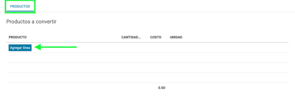 añadir registro