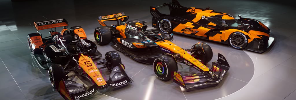 McLaren's "Triple Crown" Competitors.