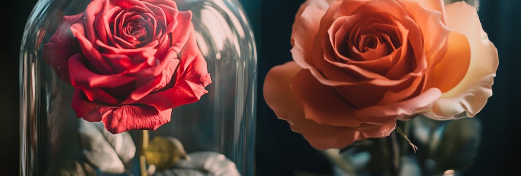 Preserved flowers vs. artificial flowers
