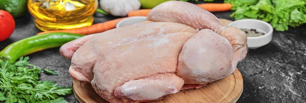 Chicken with Coriander leaves and Green Chili
