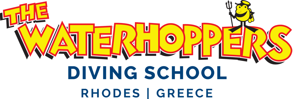 waterhoppers diving school logo