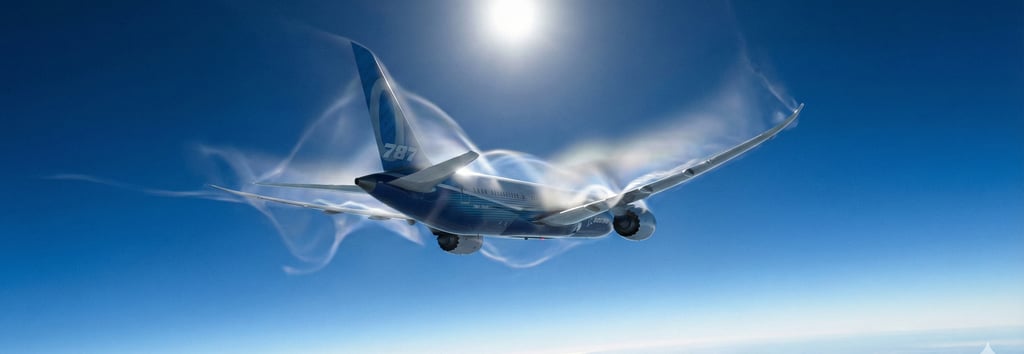 a plane flying through the air with a sun shining behind it