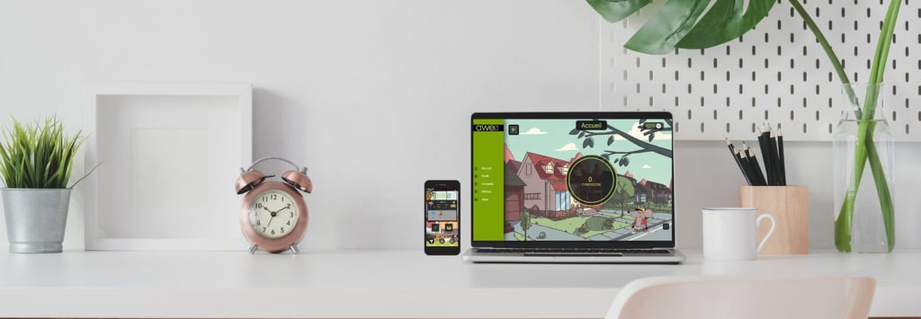 image representing users learning new skills with awee cybersecurity awareness platform
