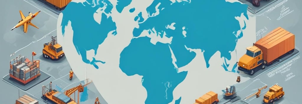 A professional team discussing procurement strategies in a modern office.