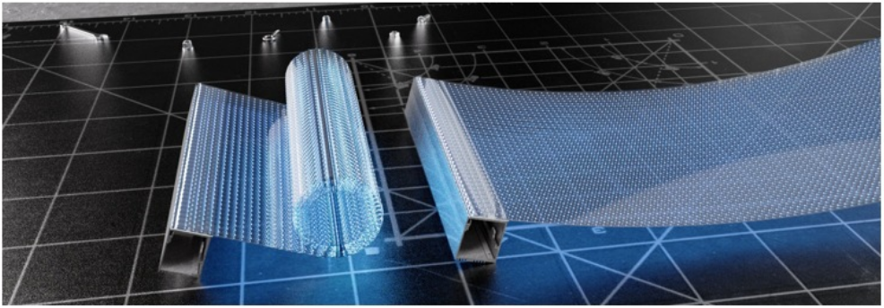 Energy Consumption and Efficiency of Transparent LED Film