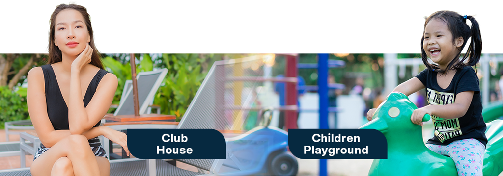 Fasilitas Club House dan Children Playground The Serenity Resort Residence