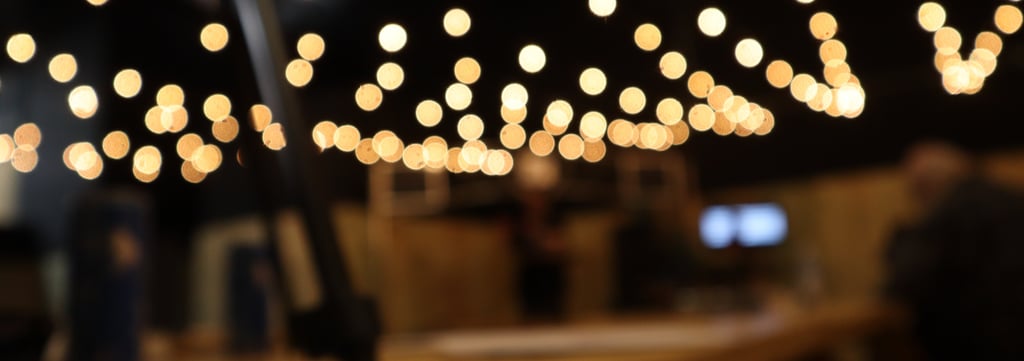 blurred image of our lights