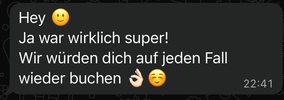 Hochzeits-DJ Rhön Kundenfeedback