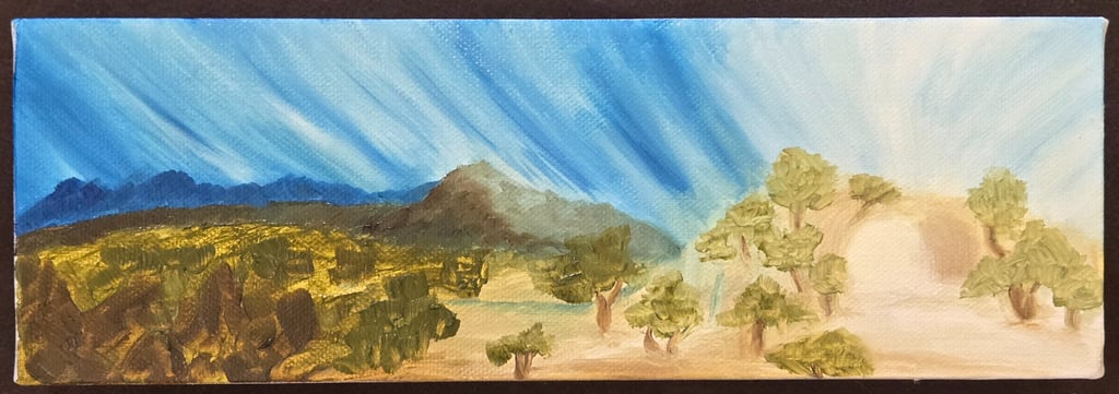 Live (painting) Kylee Nicole Smith