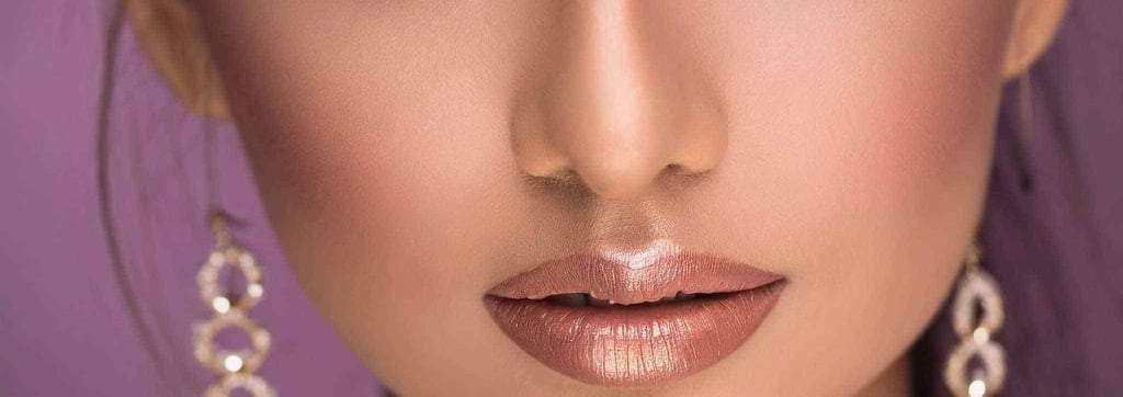 a woman stunning party makeup