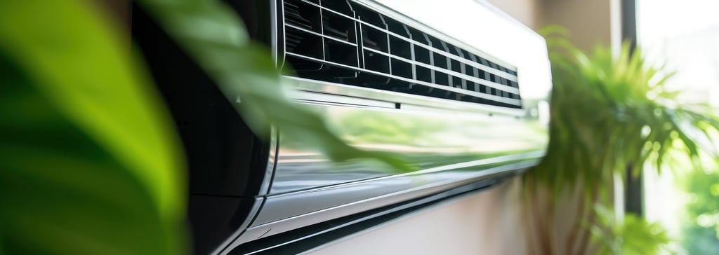 evaporadora do aparelho de ar condicionado split