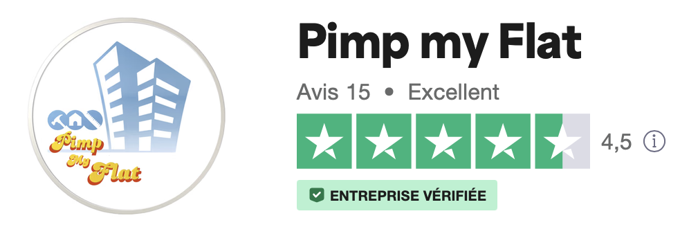 pimp my flat avis logo trust pilot