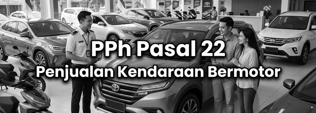 Pemungutan Pajak Penghasilan (PPh) Pasal 22 Atas Transaksi Penjualan Kendaraan Bermotor