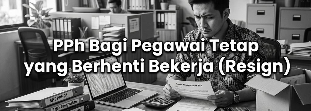 PPh Bagi Pegawai Tetap yang Berhenti Berkerja (Resign)