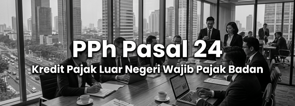 PPh Pasal 24 Perhitungan Kredit Pajak Luar Negeri Wajib Pajak Badan
