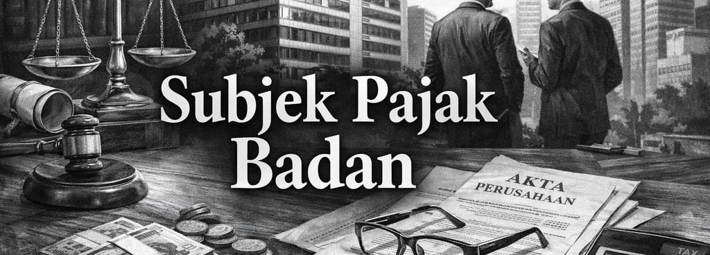 Subjek Pajak Badan