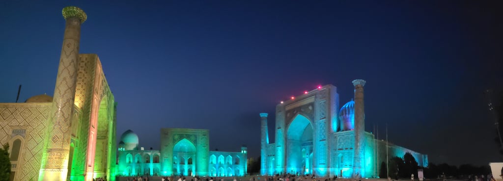 Place Registan Samarcande
