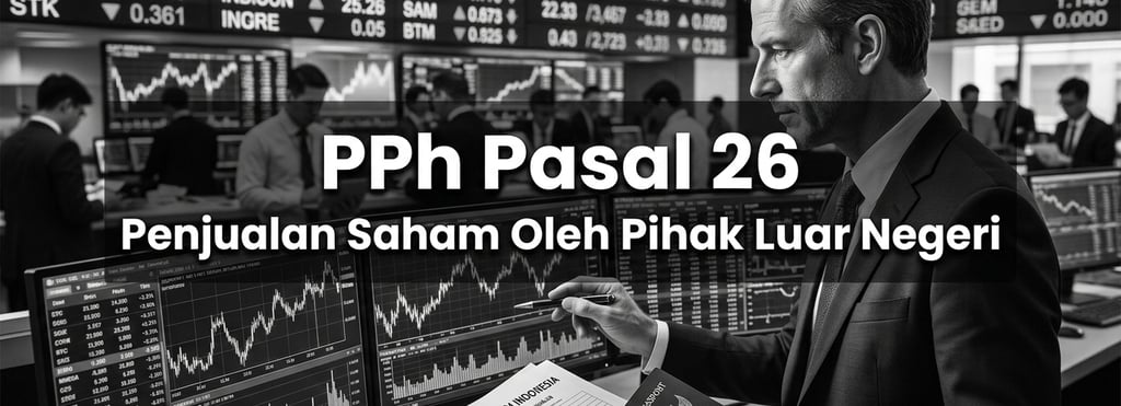 PPh Pasal 26 Penjualan Saham Oleh Pihak Luar Negeri