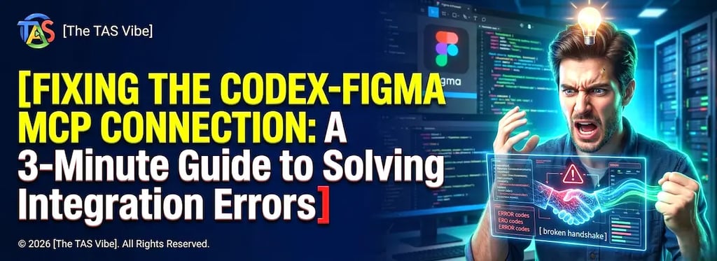 Fixing the Codex-Figma MCP Connection: A 3-Minute Guide to Solving Integration Errors