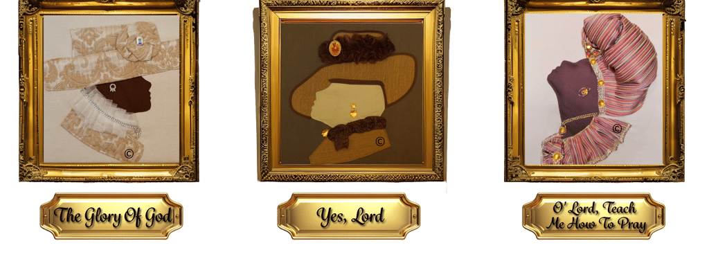 Faith and worship themed textile art for home décor