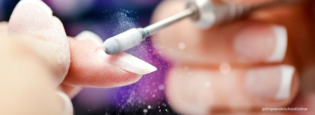 Problemas de salud producidos por el polvo de uñas.