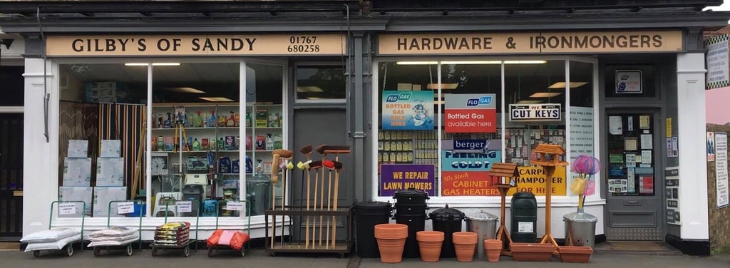 Gilbys of Sandy hardware store sponsoring Woolyfest 20206