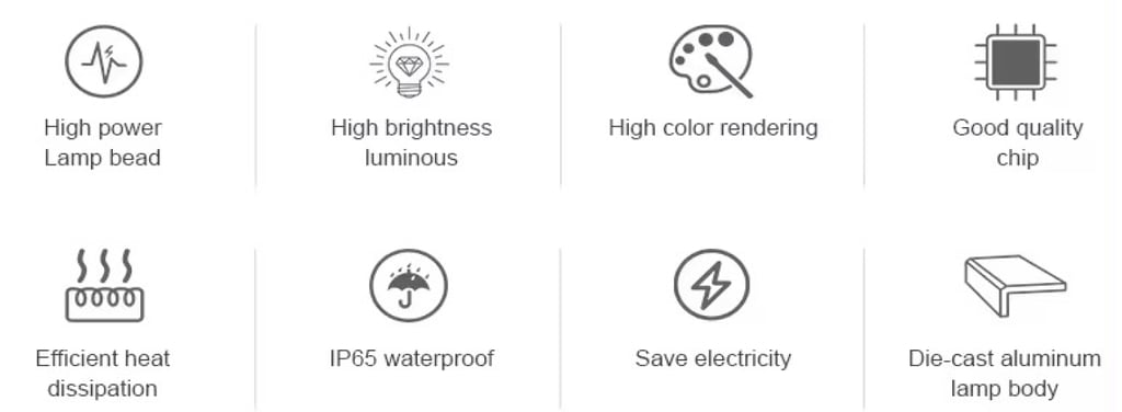  LED Street Light Key Features such as Body sensing 