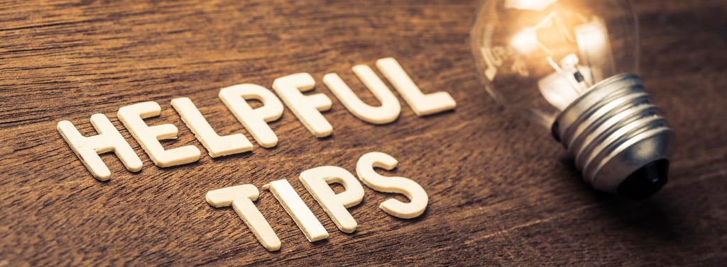 Tip indicator graphic