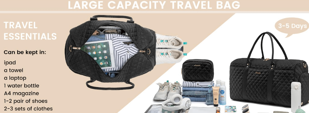 Stylish Designer Large capacity duffle bags