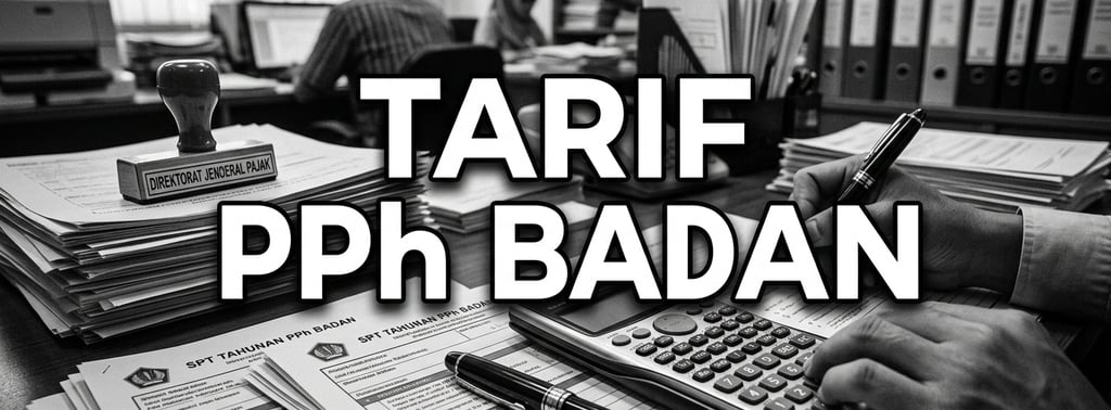 Tarif PPh Badan