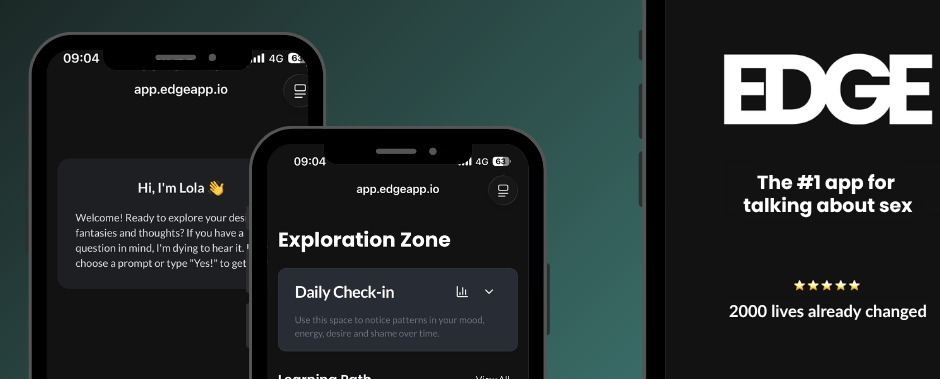 Edge app #1 to talk sex
