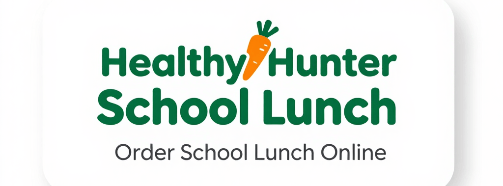 Students enjoying hot lunch at school