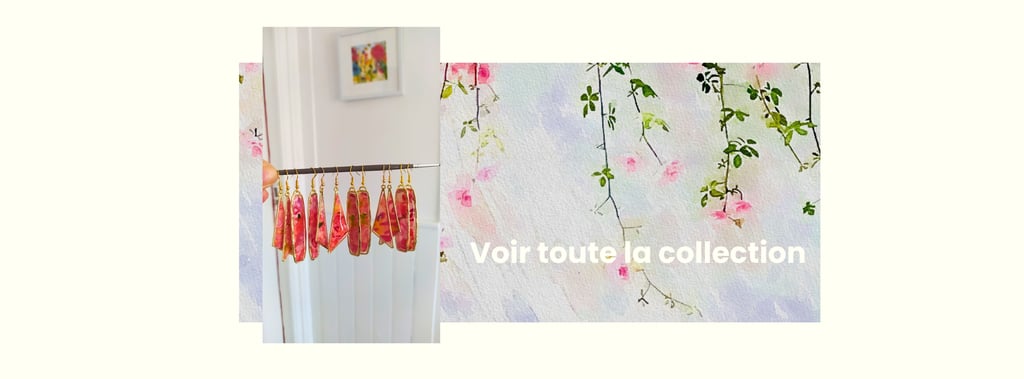 bijoux aquarelle art fabrication artisanales france