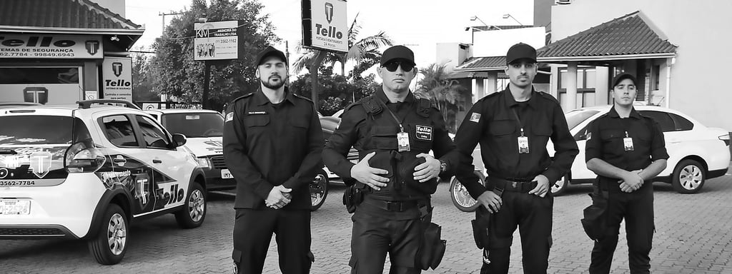 Equipe da Tello nos seus anos iniciais