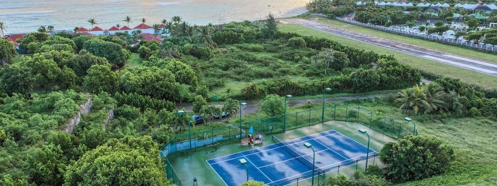 terrain de tennis st barths