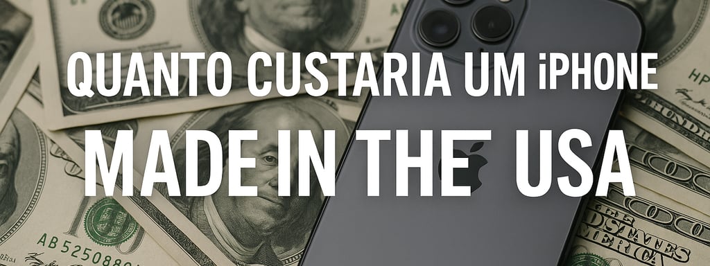 Quanto Custaria um iPhone Made in the USA Ublee News
