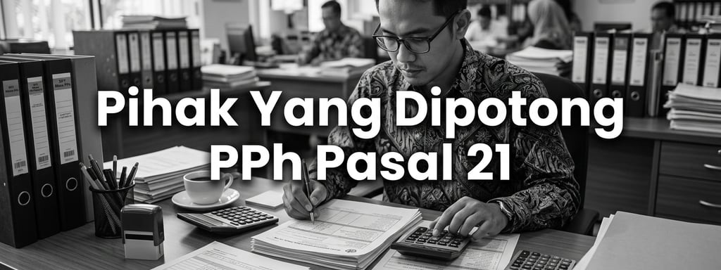 Pihak Yang Dipotong PPh Pasal 21