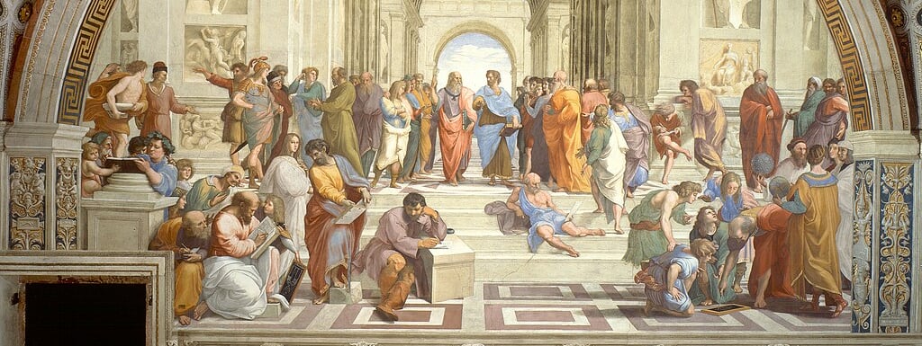 The School of Athens, by Raphael, 1511